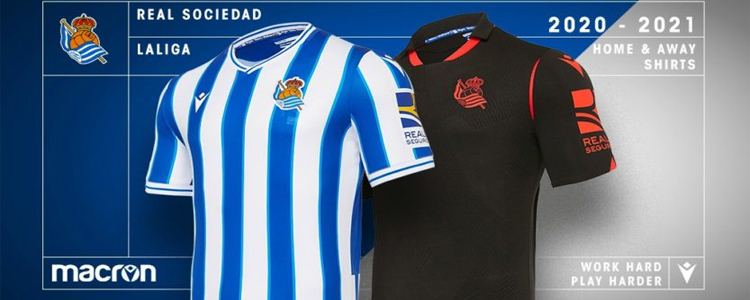 camisetas Real Sociedad replicas 2020-2021